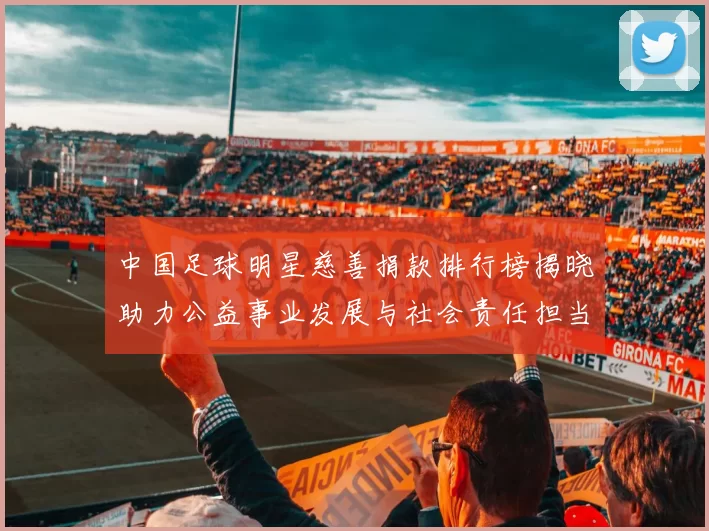 中国足球明星慈善捐款排行榜揭晓助力公益事业发展与社会责任担当