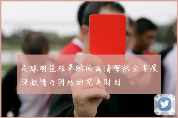 足球明星碰拳瞬间高清壁纸分享展现激情与团结的完美时刻
