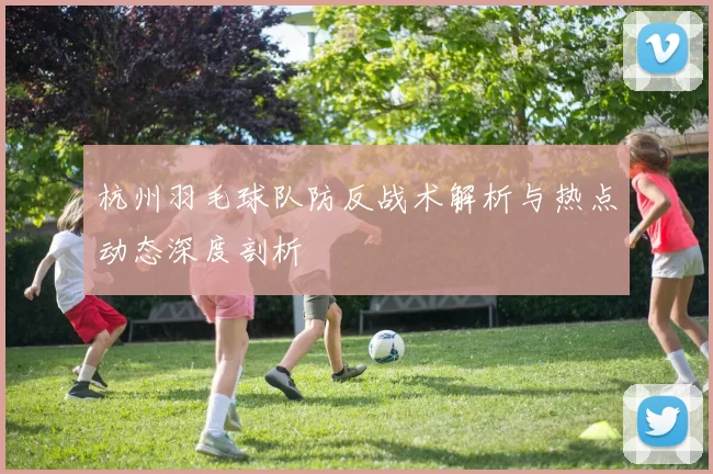 杭州羽毛球队防反战术解析与热点动态深度剖析